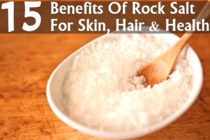 rock salt for skin