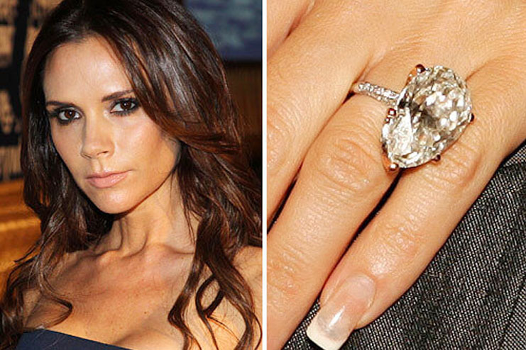 Victoria Beckham has the largest collection of rings any celebrity has, wit...
