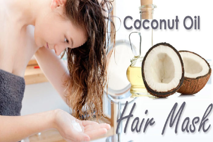 coconut oil hair mask