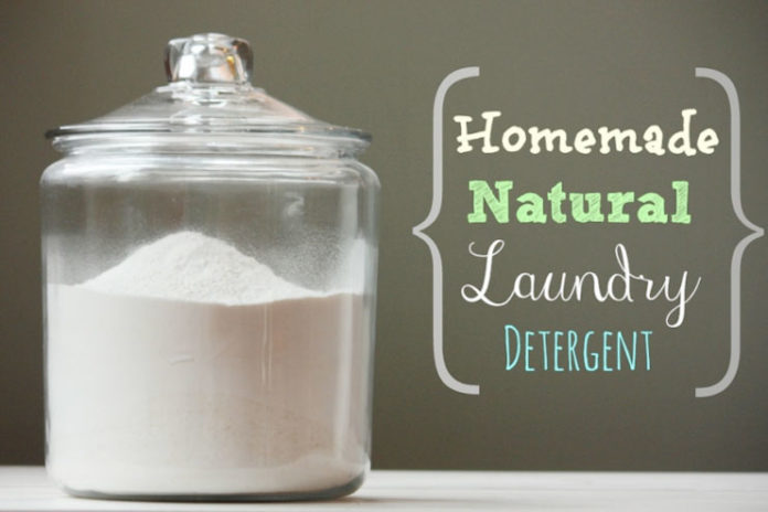 homemade laundry detergent