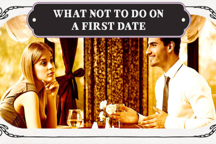 What not to do on a first date