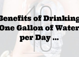 Know These Benefits of Drinking a Gallon of Water a Day drinking a gallon of water a day
