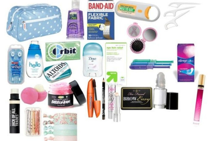 Beauty kit for college girl