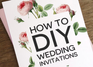 DIY Wedding Invitations That You Can Make Yourself DIY wedding invitations