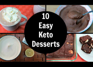 Top 10 Low carb keto desert recipes Low carb keto deserts