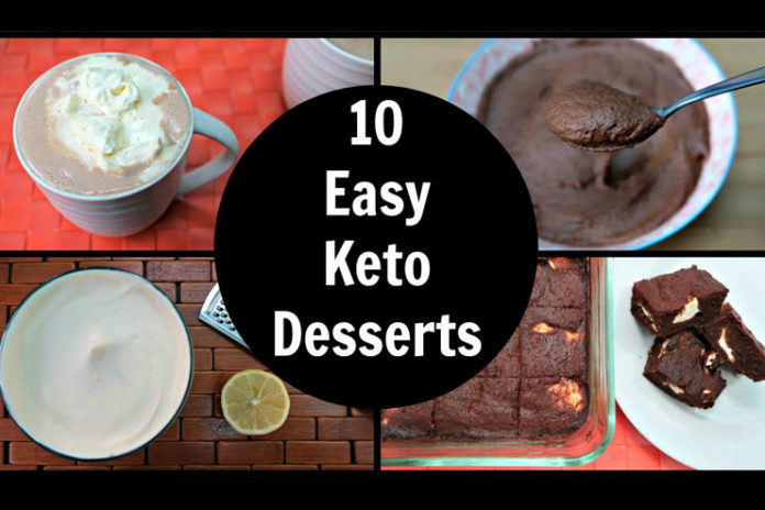 Low carb keto deserts