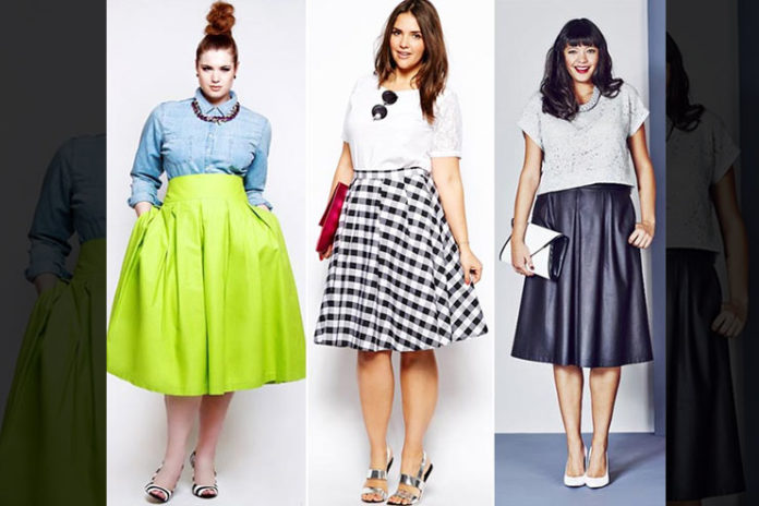 Skirts for plus sized women