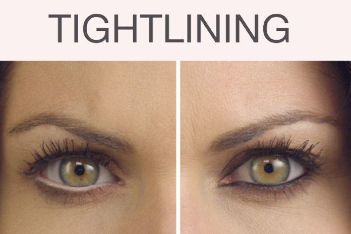 how to tightline eyes