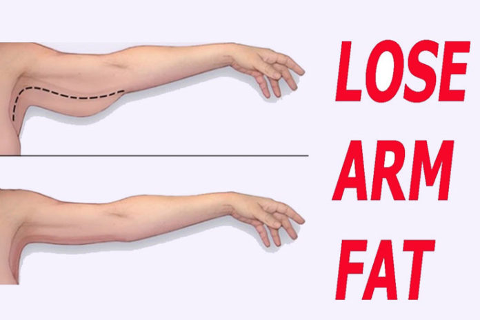 how to lose arm fat