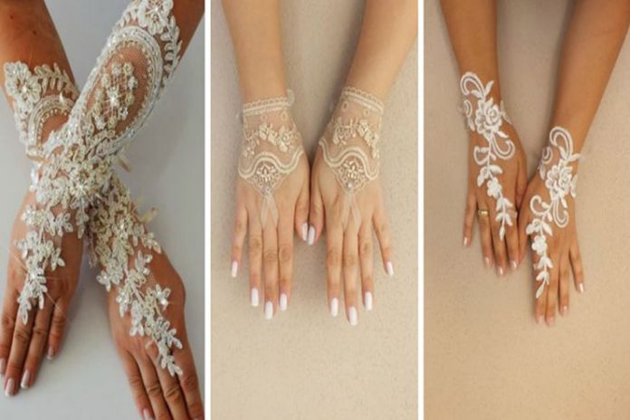 bridal gloves