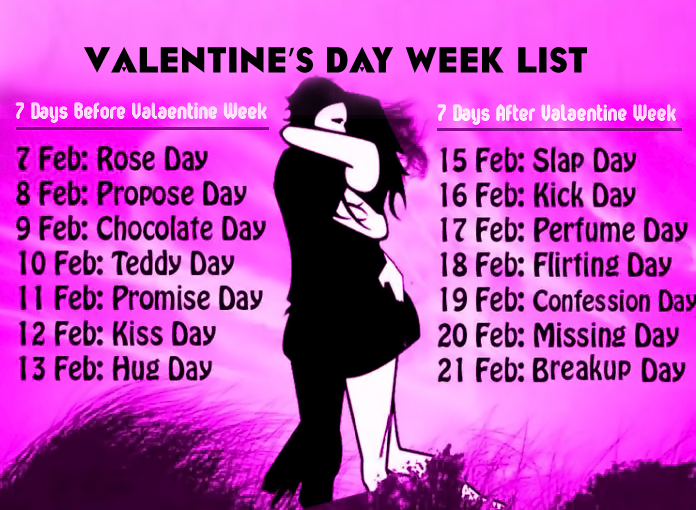 7 days of shop valentine's day