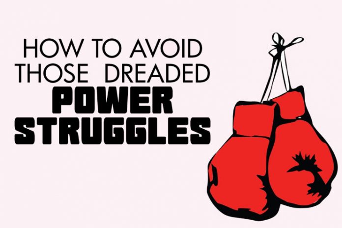 How to avoid power struggles