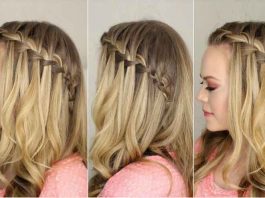 How To Do A Waterfall Braid Hairstyle In 5 Easy Steps How-to-Do-a-Waterfall-Braid-hairstyle01