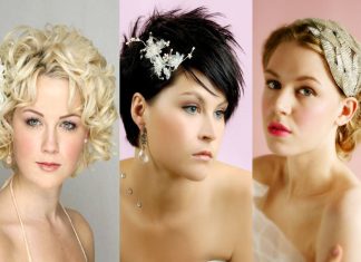 Top 25 amazing bridal short hairstyles you must know about (and try them too) Bridal-Short-Hairstyles
