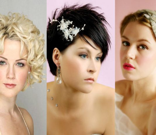 Top 25 amazing bridal short hairstyles you must know about (and try them too) Bridal-Short-Hairstyles