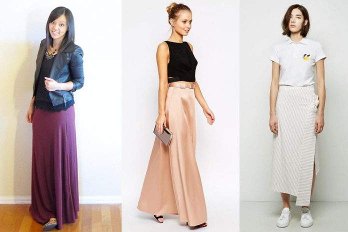maxi skirts for womens