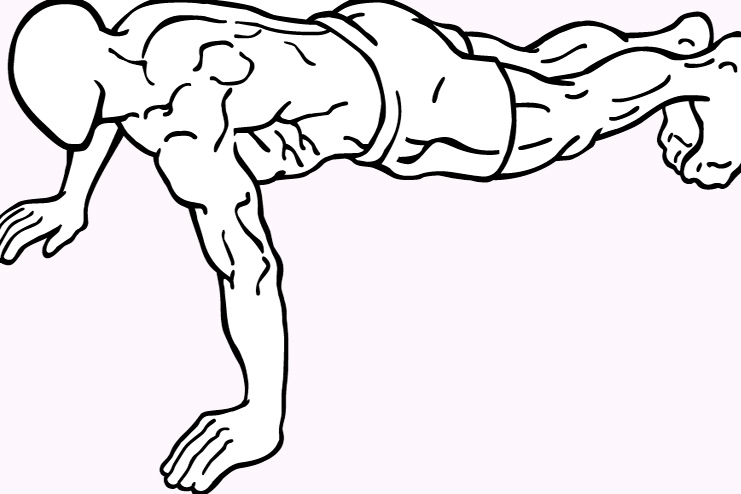 Pushups - 10 reps