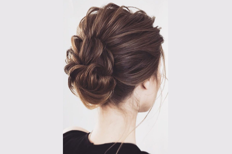 The one that’s a low chignon