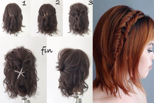 8 Pretty Looking Party Wear Hairstyle For Short Hair | HerGamut
