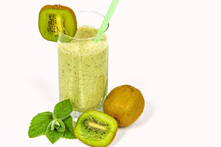Avacado Kiwi Protein Shake to gain weight
