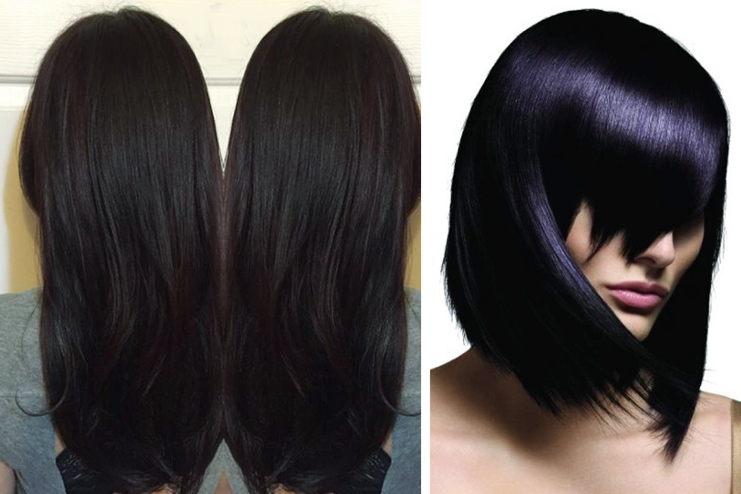 Jet Black Hair colors