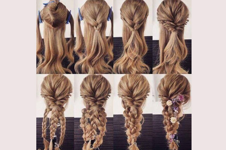 The Triple Braid Hair Style