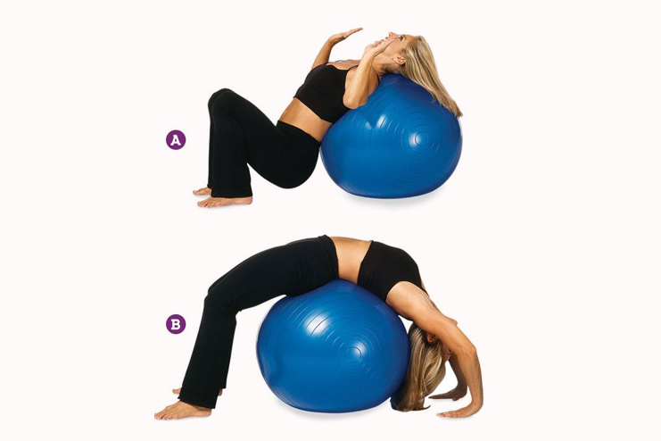 Wheel Posture on a Stability Ball