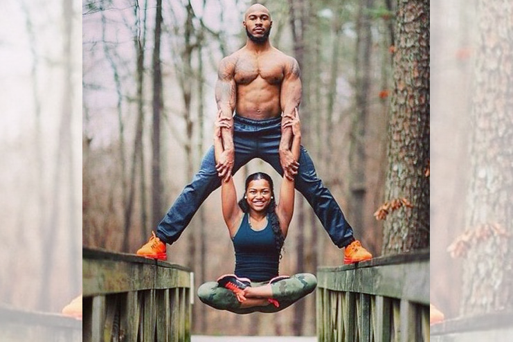 Couple Balancing Workout