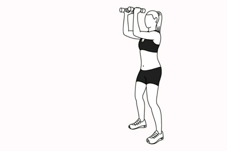 Elbow Squeeze Shoulder Press