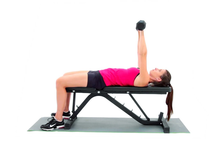 Flat Bench Dumbbell