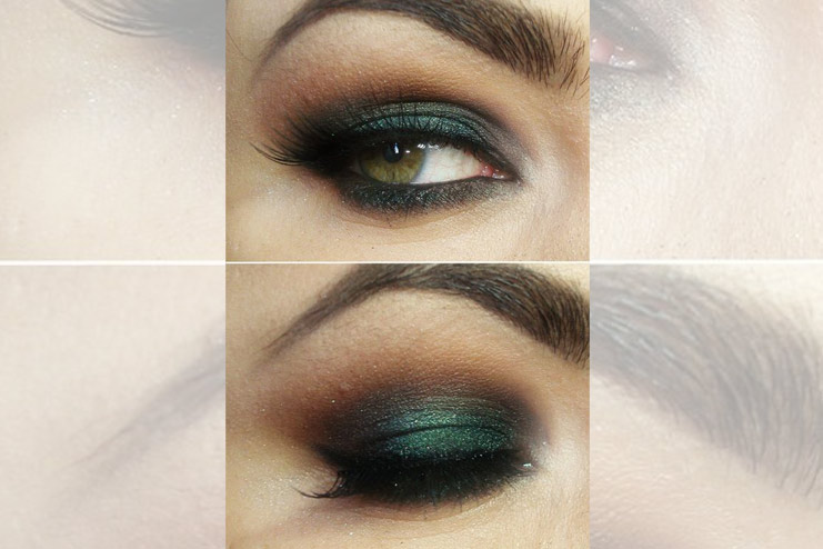 The Grassy Smokey Eye Make Up