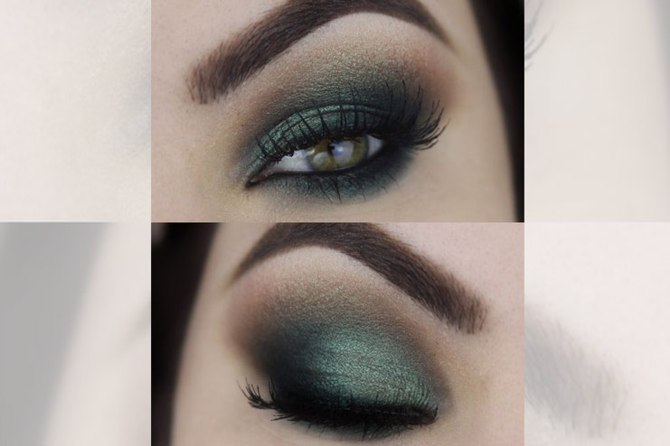 The Grassy Smokey Eye Make Up