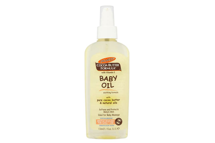 Lock the moisture in your nails with baby oil