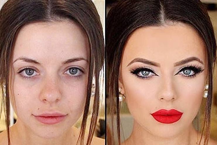 Make-Up-VS-No-Make-Up