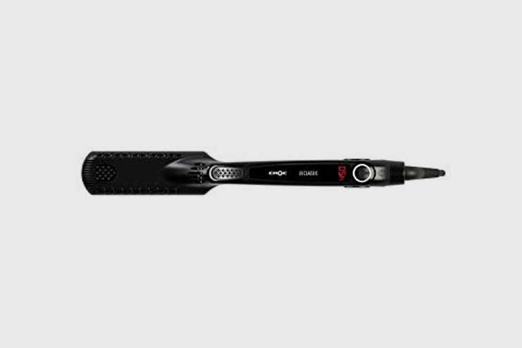 Croc LED Black Titanium 1” Flat Iron