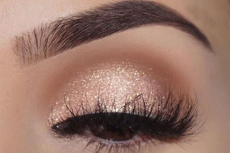 Nude-Glitter-Eye-Makeup