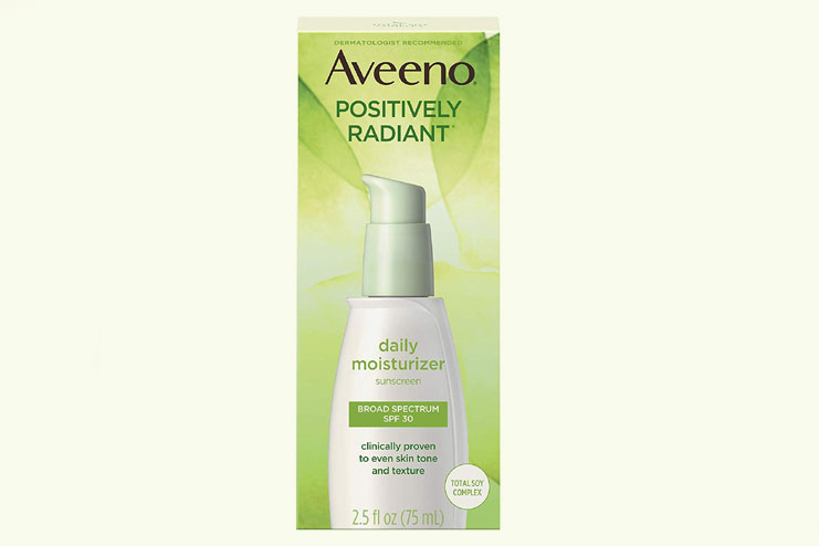 Aveeno Positively Radiant Daily Moisturizer SPF 30 For Dark Skin Tone