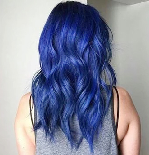 Blue-Black-Purple-Hair