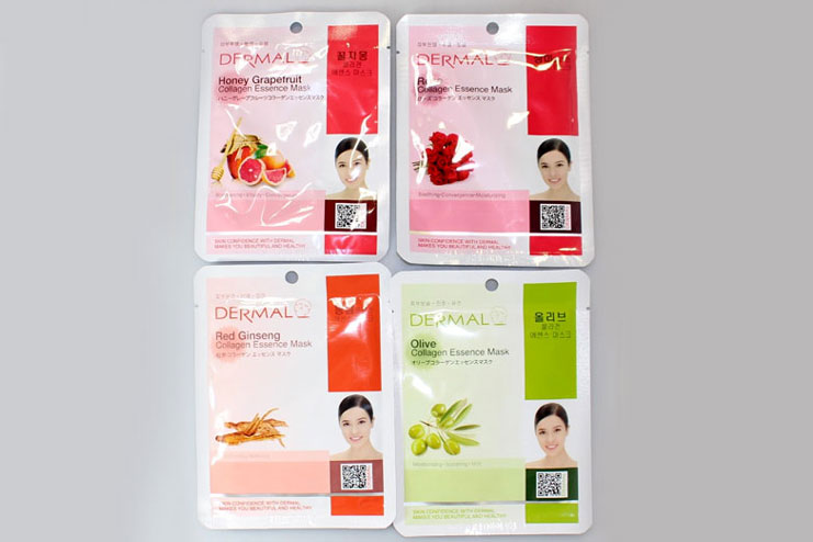 Dermal Korea Collagen Essence Full Face Facial Mask Sheet