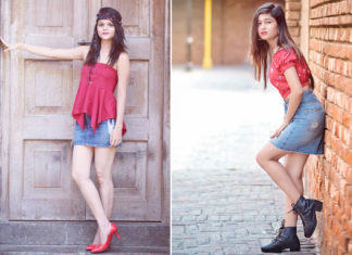 Fashionable Denim Skirt Outfit Ideas – 21 Ways To Stay Hep! Fashionable Denim Skirt