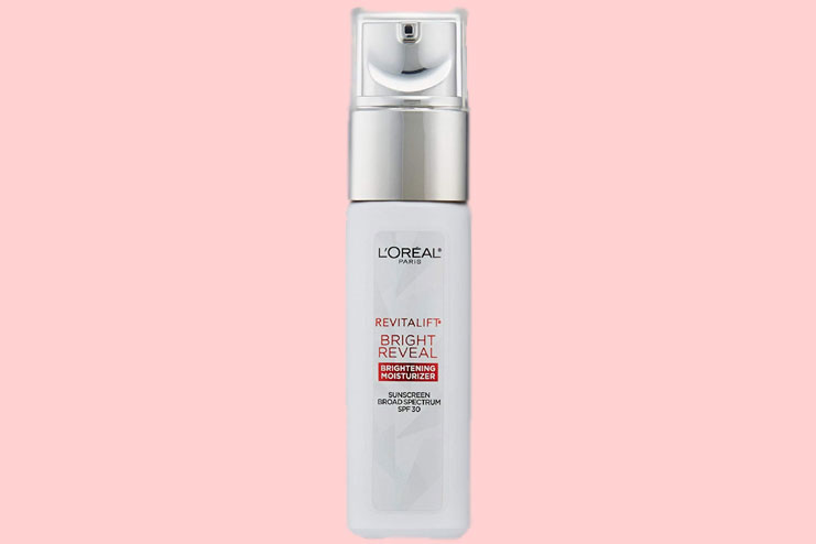 LOreal Paris RevitaLift Bright Moisturizer SPF 30 For Mature Skin