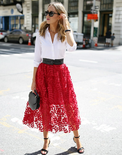 Midi-Skirt