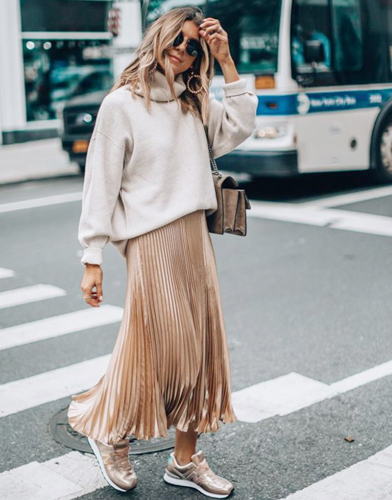 Pleated Skirt