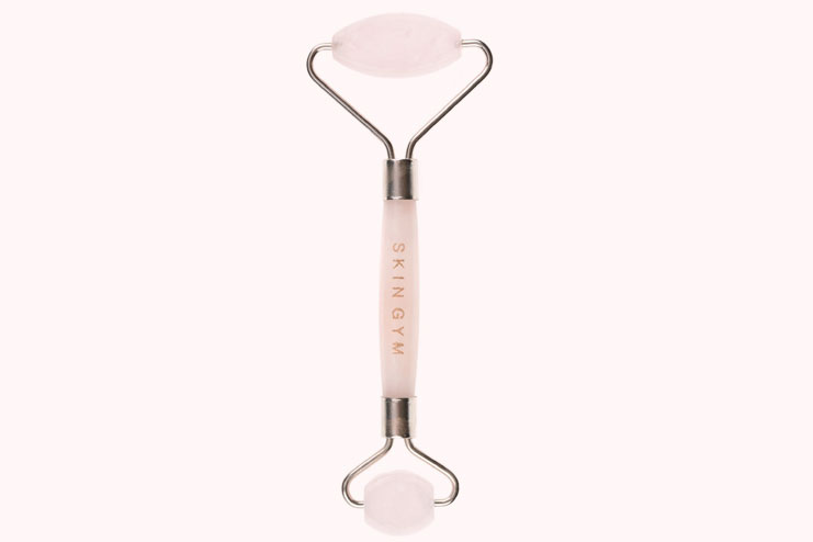 Skin Gym Rose Quartz Crystal Facial Roller