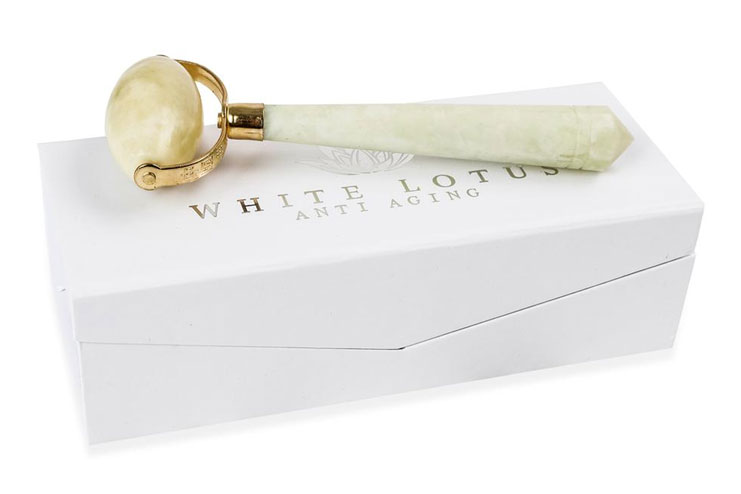 White Lotus Anti-Aging Luxurious Jade Roller