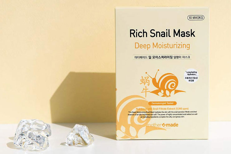 mothermade Deep Moisturizing Rich Snail Facial Mask
