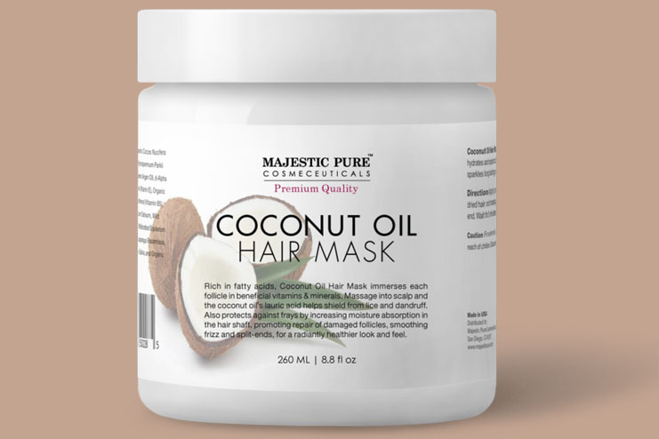 Majestic Pure Coconut Oil Hair Mask