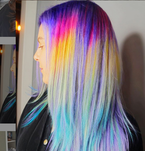 Pastel Hair Color