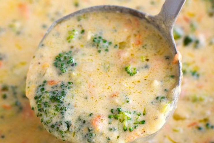 Vegetable-Corn-Cheese-Soup