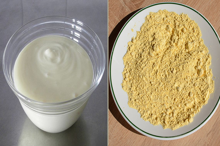 Yogurt-and-Gram-Flour